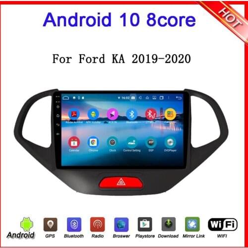 9" touch screen android 9.0 car dvd player for KA 2018-2020 car multimedia gps glonass car audio stereo wifi DDR3 4G +64G