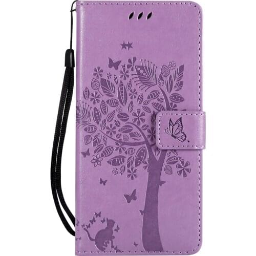 Embossed Lavender Pattern Wallet Leather Case For ASUS X014D Zenfone Go 2016 ZB452KG ZB450 ZB ZB452 452 452KG With Card Holder