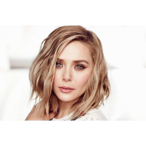 D0404 Elizabeth olsen 2 Silk Fabric Poster Art Decor Indoor Painting Gift