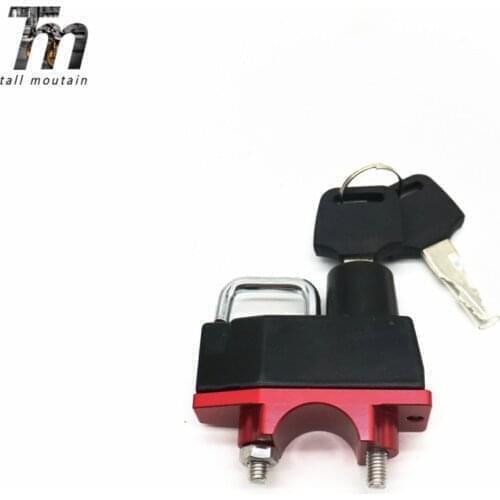 For HONDA NC700 NC750 S/X/DCT NC700S NC700X NC750S NC750X CTX700 CTX1300 Motorcycle Accessories Handlebar Bar Clamp Helmet Lock