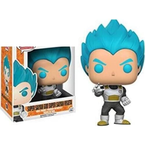 Funko Dragon Ball Z SUPER SAIYAN GOO SUPER SAIYAN VEGETA 156# Action Figure Doll Dragonball VEGETA Figurine Collection Model Toy