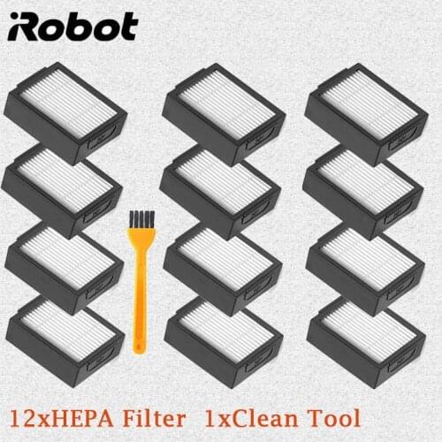 Hepa Filter & side brush kit for iRobot Roomba i7 E5 E6 I Series E Series Replacement Filters vacuum cleaner parts Side Brush