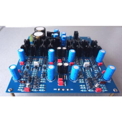 2N556 MJE15034 MJE15035 BC556 546 KRELL ksa5 OMRON WLX Class A Amplifier DIY Kit