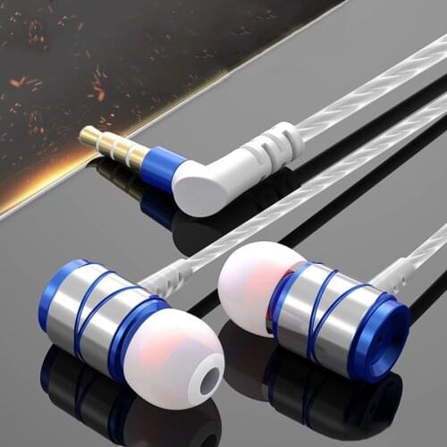 Wired Earphone Stereo In-Ear Headset with Microphone Earbuds 3.5mm for Smart Phone MP3 Laptop PC JR Deals