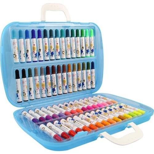 Simbalion Cream lion children 60 color watercolor pen special stationery set for students