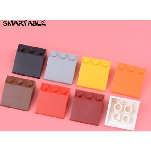Smartable Slope 3x3 (25°) Building Block MOC Part Toys For Kids Compatible All Brands 4161 20pcs/lot