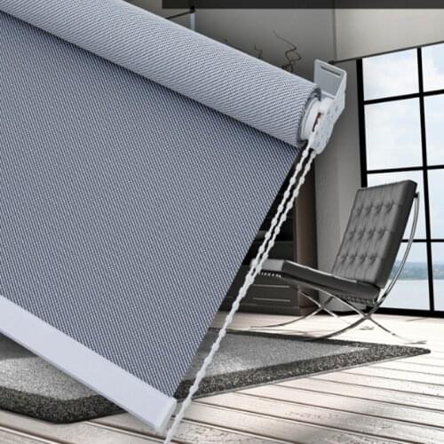 Sun Screen Roller Blinds See Through Blind Shade Transparent Window Shades for Living Room