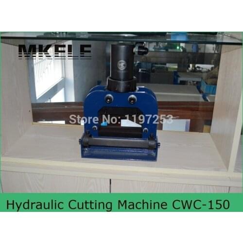 High Quality MK-CWC-150V Hydraulic Busbar Cutter Copper Cutting Machine With 150*10mm And Aluminum Clamp China