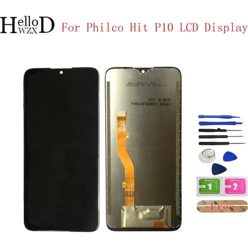6.2'' Mobile LCD Display For Philco Hit P10 LCD Display LCDs Digitizer Panel Front Glass Touch Screen Lens Sesnor Frame Tools