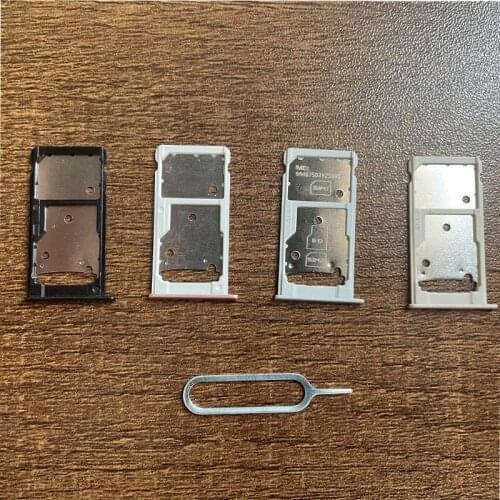 2/Pcs Replacement For Huawei Y7 2017 Y7 Prime 2017 Sim Card Tray Slot Holder Adapter Connector Repair Parts