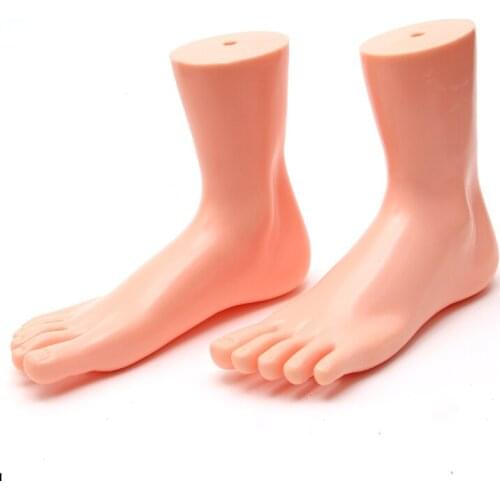 Free Shipping!! High Quality Fashionable Plastic Five Toes Foot Mannequin Foot Model Best For U