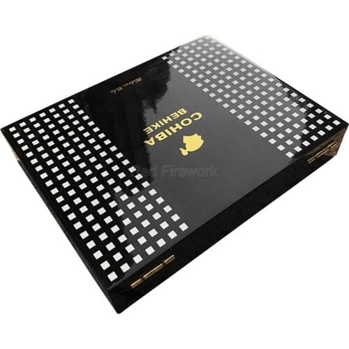 COHIBA Classic BEHIKE 52 54 56 Piano Finish Cedar Wood Cigar Cigarette Humidor Cabinet Cigars Tobacco Storage Collection Box