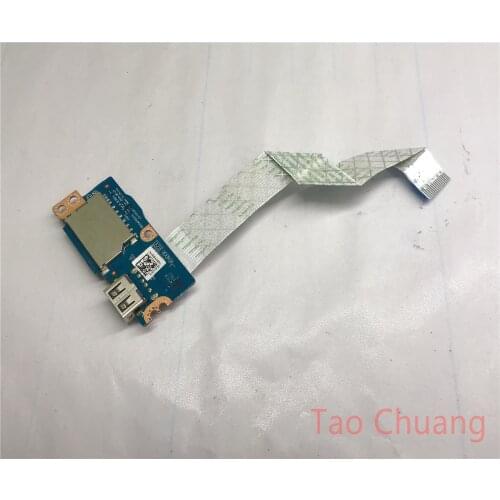 FOR DELL Latitude 3490 3480 USB board card reader board VGA board cable LS-G711P LS-G715P 0HR10Y