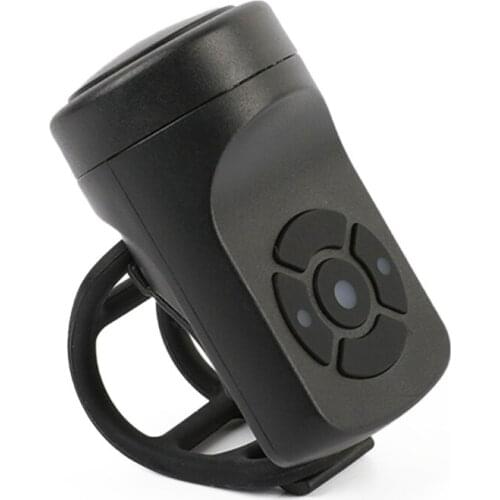 Electronic Bike Horn Rechargeable Anti-Theft Bicycle Alarm Bell Easy Install Cycling Bicycle Repair Parts Modification