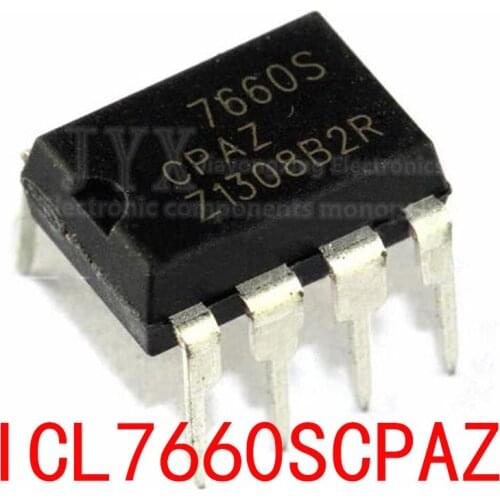 10pcs ICL7660SCPA DIP8 ICL7660 DIP ICL7660S DIP-8 ICL7660SCPAZ new and original