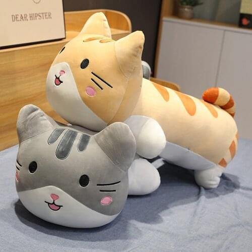 40-100cm big size Butt Cat Pillow Cute Animal Stuffed Plush Toy Doll for Kids Lovely Soft Sleep Pillow Gift for Girl