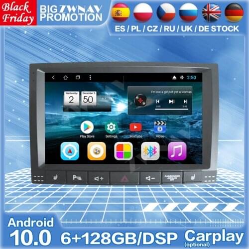 128G Android 10 Radio Receiver For VW Volkswagen Touareg 2002 2003 2004 2005 2006 2007 2008 2009 2010 Car Audio Stereo Head Unit