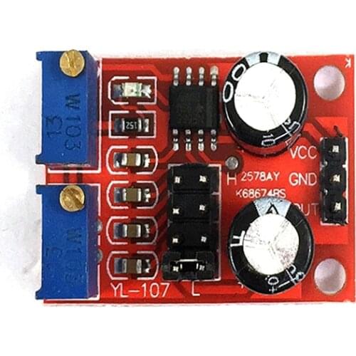 NE555 Pulse Frequency Duty Cycle Adjustable Module for Square Wave Rectangular Wave Signal Generator Stepper Motor Drive