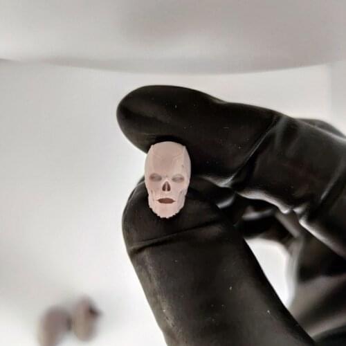 1/18 Scale Jason Momoa Head Sculpt Unpainted Fit 3.75" Figure