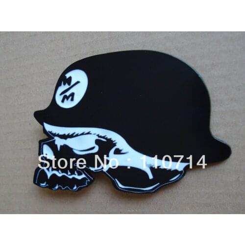 New black color skull belt buckle SW-B599 brand new condition free shipping