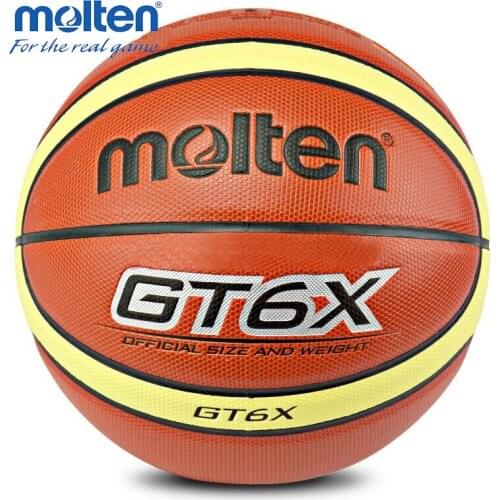 Original Molten GT6X GT5X Basketball Official Size Basketball Ball For Indoor Outdoor Training Free With Ball Needle+Mesh Net