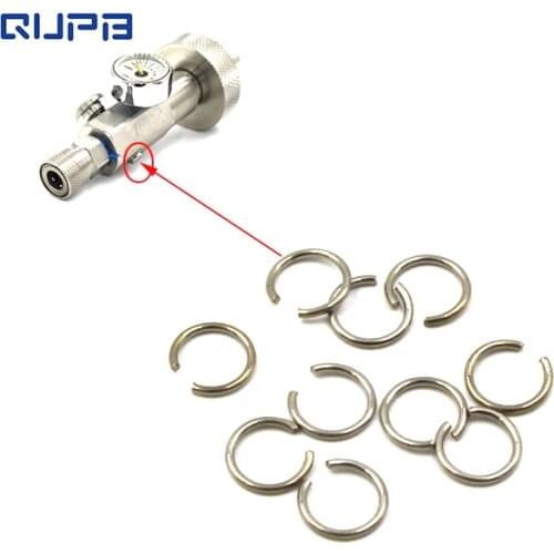 PCP Paintball Din Station Push Bleed Valve Catch Clip Stainless Steel 10pcs/50pcs pack Free Shipping ORC001