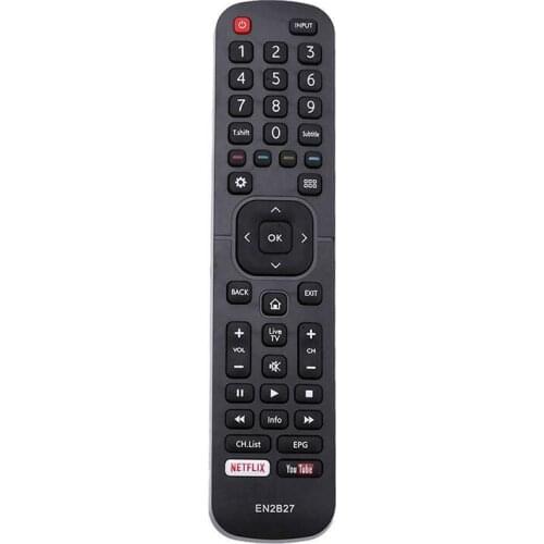 Universal EN2B27 TV Smart Remote Control Stable Performance Remote for Hisense 32K3110W 40K3110PW 50K3110PW TV Remote Controller