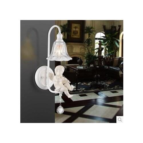 The Horn / Violin Resin Angel light Carving Romance Wall Lamp WLL-9