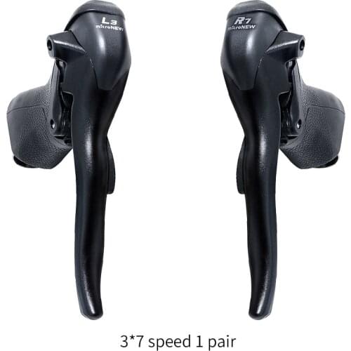 MicroSHIFT SB-R472 (2X7S) Shifters Double Chain Derailleur Shift Lever Road Bike Bicycle Derailleur Compatible for Shimano