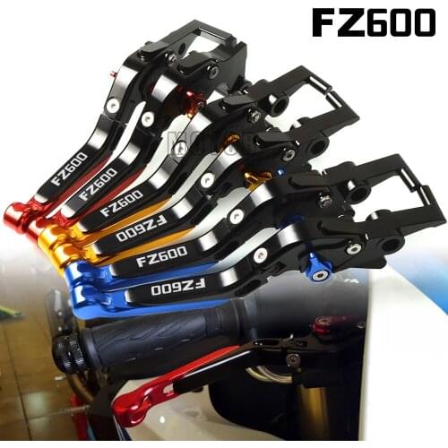 Motorbike Fold For Yamaha FZ600 1987 1988 1989 Motorcycle CNC Aluminum Brake Clutch Levers Adjustable Folding Extendable FZ 600
