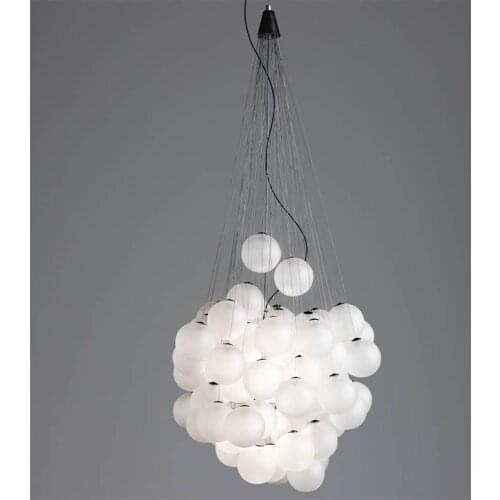 Modern Designer Pendant Lighting Decoration Bubble Ball Light Fixture 48/72 bulb Pendant Lighting Suspension