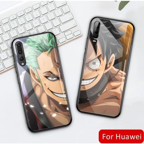 For Huawei p20 lite One Piece Glass Case For Huawei P9 P10 plus P20 P30 pro Mate 9 10 20 30 Back Cover Mate 20 Lite DIY Case