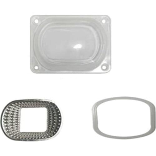 LED Lens For LED COB Lamps Include: PC lens+Reflector+Silicone Ring Lamp Cover shades Sport Light DIY For Floodlight