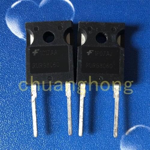1pcs/lot RURG8060 80A 600V original packing new Fast recovery rectifier tube TO-247