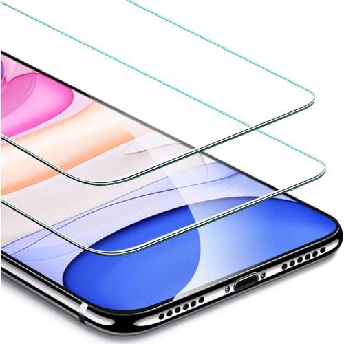 2 Pack Screen Protector Compatible for iPhone 12 11 Pro Max 2019 Easy Installation Case Friendly Tempered Glass Screen Protector