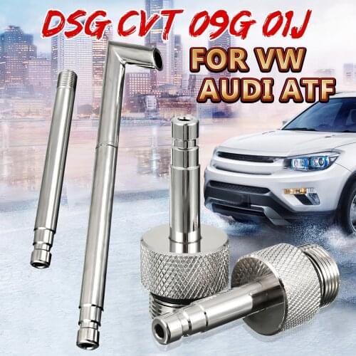4Pcs /01J/09G/CVT Car Transmission Fluid Oil Filling Filler Adapter Oil Filler Gearbox Connector