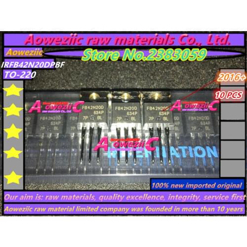 Aoweziic 100% new imported original IRFB42N20DPBF FB42N20D TO-220 MOS field effect tube 44A 200V