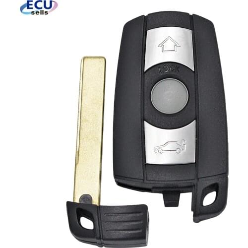 Remote Key Case for BMW 1 3 5 6 Series Smart Key Shell Blade Fob E90 E91 E92 E60