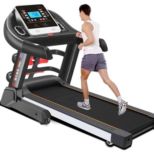 Electric treadmill home multi-function free installation ultra-quiet small treadmill fitness treadmill factory sports fitness eq