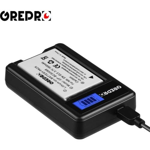 EN-EL5 EL5 ENEL5 Battery with Charger for Nikon P90 P100 P500 P510 P520 P3 P4 P5000 P5100 P6000 P80 S10 4200, 5200, 5900, 7900