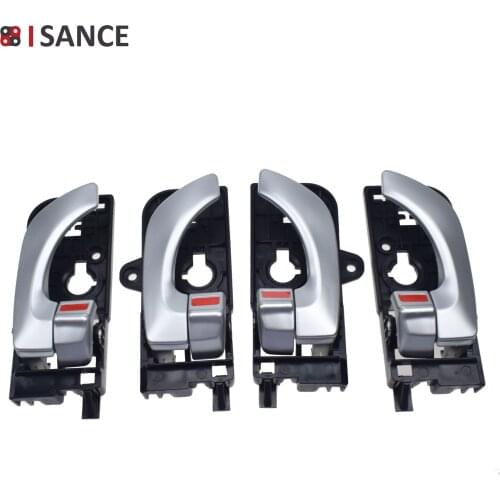 ISANCE Inside Door Handle Front Rear Left / Right 82610-3K020 82620-3K020 83610-3K020 83620-3K020 For Hyundai Sonata 2006-2008