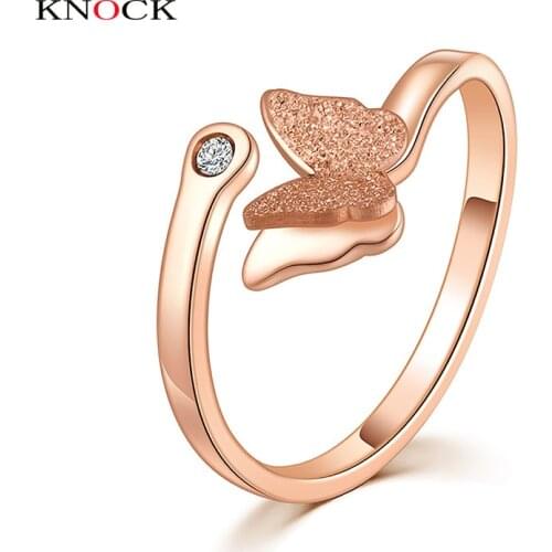 Knock Rings With Crystals