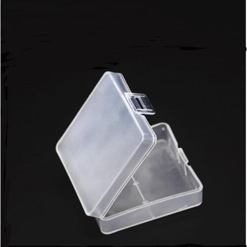 Portable Plastic Battery Holder Storage Box Transparent for 2pcs 9V 6F22 Batteries Container Protective Case High Quality
