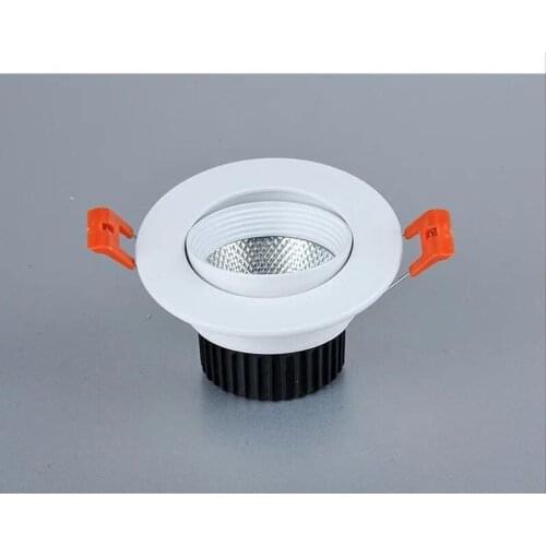 COB Downlight Small Spotlight 110V 220V LED Ceiling Light Household Embedded Living Room Display Light 10W 15W 24W 34W