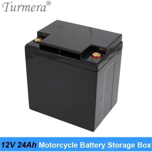 Turmera 12V 24V 36V 48V Motorcycle Battery Storage Box M6 Screw Apply to Solar Energy System and Uninterrupted Power Supply Use
