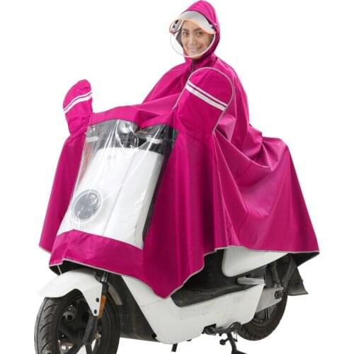 Cycling Raincoat Safety Transparent Brim Face-protection Design Travel Equipment