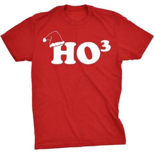 ZBBRDD HAT HO TO THE THIRD Graphic Christmas Women Tshirt Cotton O Neck Top Tees Short Slleve Girl casual Clothing Drop Shipping