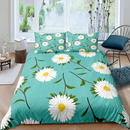 3D Plum Blossom Pattern Printed Duvet Cover Plant Bedding Set Pillowcase Soft Home Textiles Single Queen Double King Quilt Cover