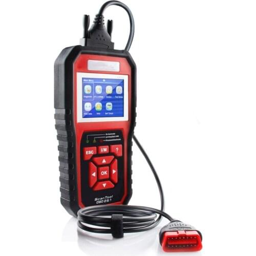 OBD2 Auto Diagnostic Scanner KW850 Scanner Automotivo Autel AL519 Diagnostic Tool 8Different Language for All Car after 1996
