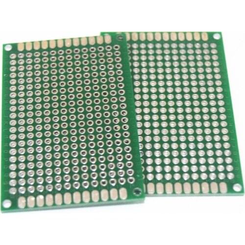 Free shipping 5pcs 4x6cm Double Side Prototype PCB Universal Printed Circuit Board